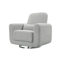 Babyletto Tuba Glider in Winter Grey Weave