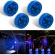 thumbnail image 1 of Luz de advertencia LED inalámbrica universal para puerta de coche (4 unidades), luz de seguridad, luces estroboscópicas para anticolisión trasera (azul), 1 of 4
