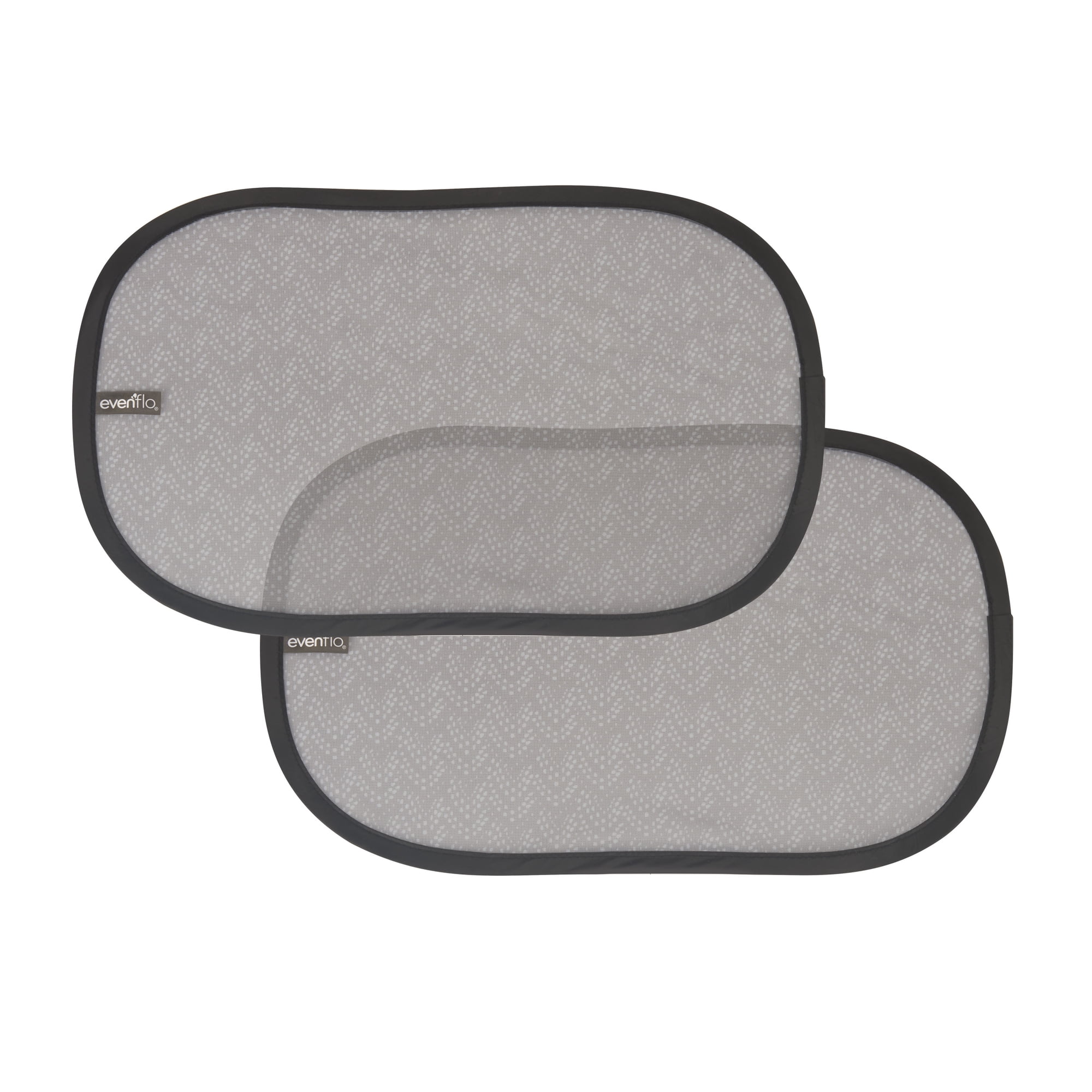 Evenflo Car Window Cling Shades Accessory, Grey Chevron