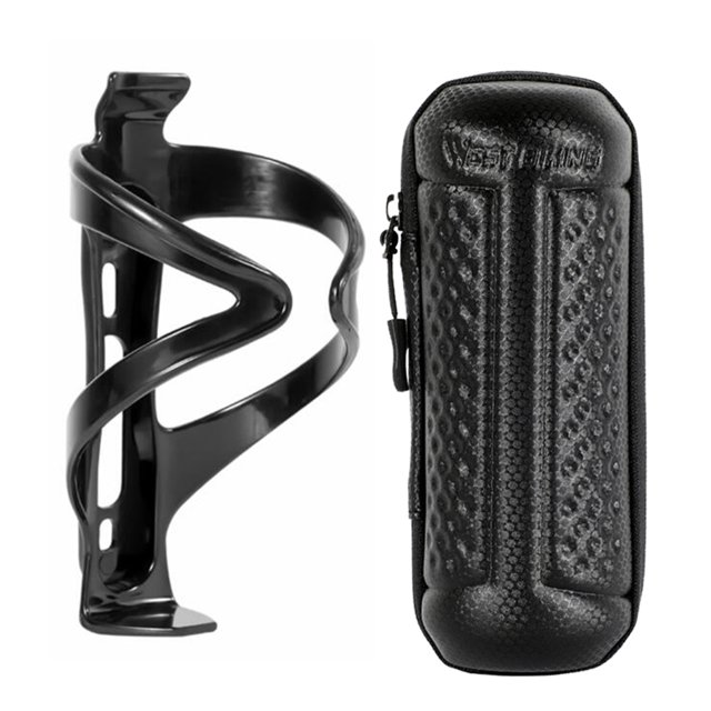 Ciclismo Bolsa para botella de bicicleta con portaequipajes Kit de reparación de bicicletas Caja de herramientas Organizador (B) Ehuebsd Para estrenar