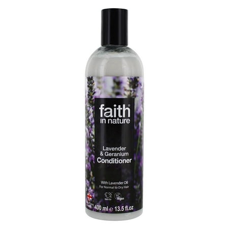 Faith in Nature - Conditioner with Lavender Oil Lavender & Geranium - 13.5 fl. oz.