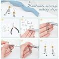 thumbnail image 4 of 180 Pcs 304 Stainless Steel Open Oval Jump Rings 3 Styles Open Jump Rings Open Connectors Circle DIY Jewelry Findings for Choker Necklaces Bracelet Making diy, 4 of 6