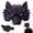 Style C, variant on bldnkj 10.2 in Style B Werewolf Head Soft Mask Halloween Costume Mask