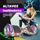 thumbnail image 5 of HOVERSTAR Bluetooth Hoverboard, LBW12A Color cromado o monopatín eléctrico de piel impresa con ruedas intermitentes LED, 5 of 5