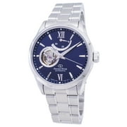 Orient Star Automatic Blue Open Heart Dial Men's Watch RE-AT0001L00B