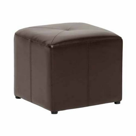 Baxton Studio Aric Bonded Leather Ottoman Baxton Studio Aric Bonded Leather Ottoman