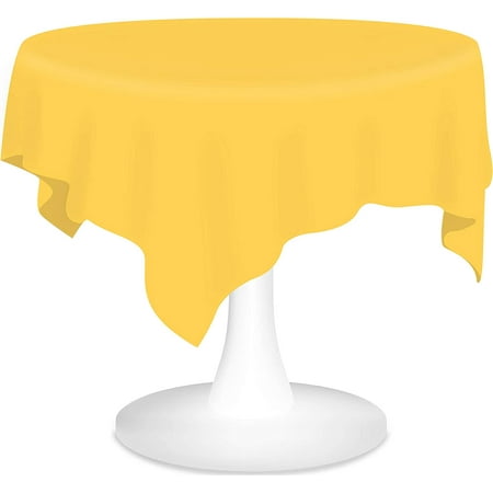 

100% Cotton Table Cloth Beautiful & Decorative Great for Buffet Table | Oval Tablecloth ( 60-Inch x 104-Inch Oval Gold).