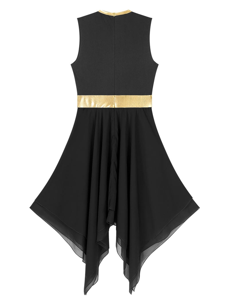 Kaerm Womens Lyrical Liturgical Praise Dance Tunic Gold Color Block Metallic Irregular Worship Dance Dress Black 3XL - Walmart.com Kaerm Womens Lyrical Liturgical Praise Dance Tunic Gold Color Block Metallic Irregular Worship Dance Dress Black 3XL - Walmart.com