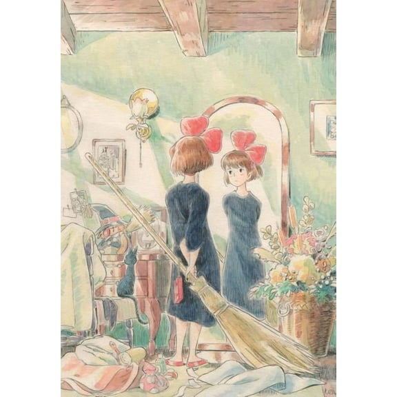 Studio Ghibli Studio Ghibli Kiki's Delivery Service Journal: (Hayao Miyazaki Concept Art Notebook, Gift for Studio Ghibli Fan), (Hardcover)