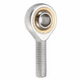 thumbnail image 3 of Joint Mâle Filetage Droite Embout à Rotule Joint Roulement Bronze Liner Performance Embout à Rotule - M8(2 Pcs), 3 of 4