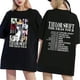 thumbnail image 2 of Unisex Taylor Swift The Eras Tour Printed T-shirt Short Sleeve Crew Neck Casual Tops Blouses, 2 of 3