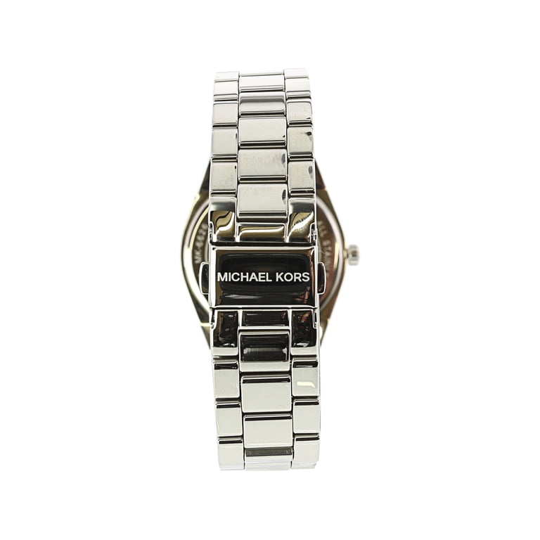 Michael Kors MK6626 Channing Two Tone Silver Gold Pave Crystal Women Watch 100 Michael Kors MK6626 Channing Silver Stainless Steel Dial  main image 3