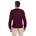 thumbnail image 3 of Jerzees Mens NuBlend Super Sweats Crew Sweatshirt, 3X, Maroon, 3 of 3