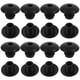 thumbnail image 1 of WEUVEB 100Ud Retenedores De Gancho Para Tablero Perforado Negro Mantiene Seguros, 1 of 8
