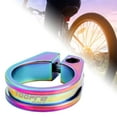 thumbnail image 6 of Bike Seat Post Clamp CNC Aluminum Alloy for Cycling Sport Cycle - 34.9mm Colorful, 6 of 8