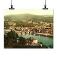 thumbnail image 2 of Print: Heidelberg, Seen From The Philosophenweg, Baden, Germany, circa 1890, 2 of 4