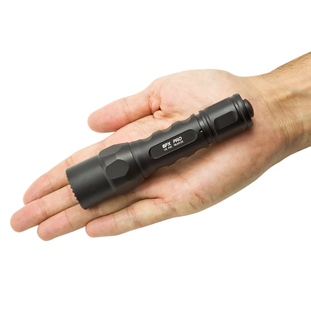 6PX PRO Dual Output Flashlight, Black