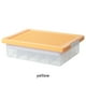 thumbnail image 5 of Moyic Caja de almacenamiento de bloques de construcción para niños, ahorro de espacio transparente, caja de rejillas múltiples de 2 capas, Almacenamiento y organización del hogar Amarillo, 5 of 6