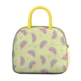thumbnail image 2 of Watermelon Pattern Insulated Cooler Backpack, Leakproof Lunch Bag with Cute Sunshine and Geometric Design for Outdoor Adventures, 2 of 6