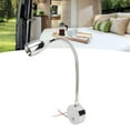 thumbnail image 4 of Luz De Pared Para Cabecera De RV, DC12-24V Luz De Lectura LED Flexible Para RV Cromo De Baja Potencia Con Puerto De Carga USB Para Autocaravana, 4 of 7
