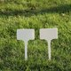 thumbnail image 5 of Large Plastic Plant Labels 6 Inch 50 Pack White Sturdy Extra Large T-Style Plastic Plant Labels for Flower beds,Plant pots, 5 of 5