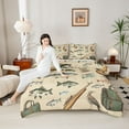 thumbnail image 4 of Homewish Deer Fish Bird 3 Pieces Queen Comforter Set For Female Men Adults,Hunting And Fishing Ultra Soft Bedding Sets,Animal Wildlife Bedding Comforter Set,Lightweight Room Decor,Reversible, 4 of 8
