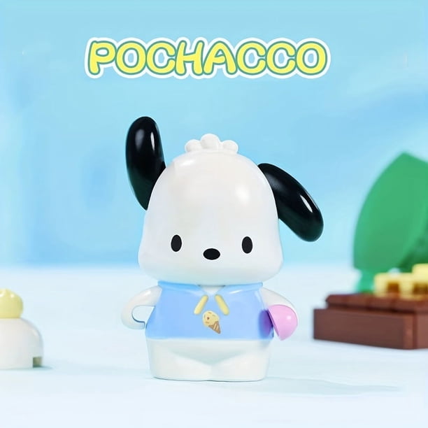 Keeppley Pochacco Cake Cup Building Blocks Model Kawaii Genuine