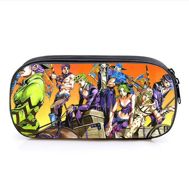 Estuche para lápices Jojos Bizarres Adventures Cartoon Anime Pencil C