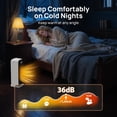 thumbnail image 4 of FLANUR Space Heater for Indoor Use, 1500W Portable Electric Heater with Thermostat, WiFi and APP Control, Overheat & Tip-Over Protection, 12H Timer,, 4 of 8