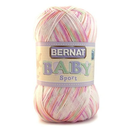 Bernat Baby Sport Acrylic Tiny Tulips Yarn, 1