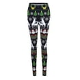 thumbnail image 3 of MKLEKYY Leggings de yoga ajustados con estampado navideño para mujer, 3 of 4