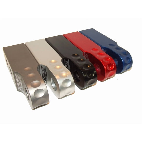 Factor 55 Support Anneau D 00020-05 Hatchlink 2.0; Support Récepteur 2 Pouces; Capacité de 9500 Livres; Compatible avec Manilles à Vis 3/4 Pouce/anneaux D; Anodisé; Argent; Aluminium; Sans Anneau D; Simple
