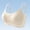Yellow, variant on Womens No Underwire Bra Push Up Comfortable Front Closure Bra for Casual Full Coverage Breathable Bra, All-Day Wear, Underwear 36A