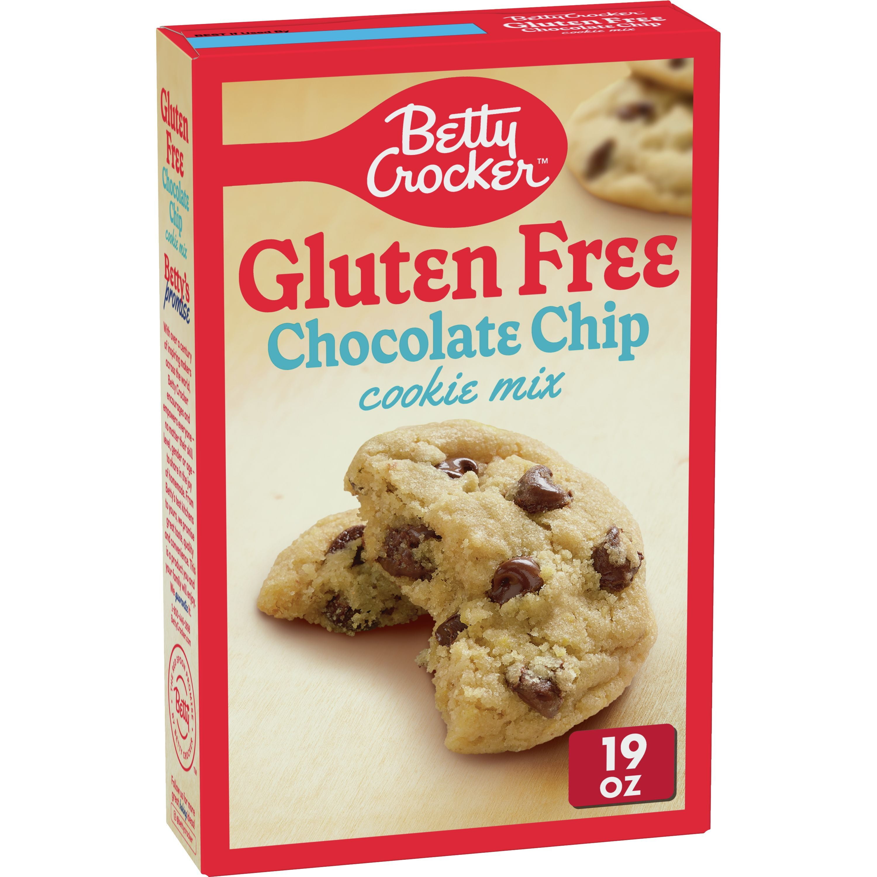 Betty Crocker Gluten Free Chocolate Chip Cookie Mix, 19 oz