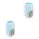 thumbnail image 4 of Matsuzay Exprimidor automático de de dientes, dispensador de manos libres montado en la pared, estante de de para baño, baño, azul Azul 2piezas Matsuzay CBP137787, 4 of 6