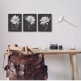 thumbnail image 2 of Stupell Industries Fable Lotus White Floral Bloom Graphic Art Black Framed Art Print Wall Art, Set of 3, Design by Nina Blue, 2 of 8