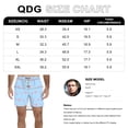 thumbnail image 5 of QDG Men's Quick Dry Swim Trunks Beach Board Shorts with Adjustable Drawstring Waist, 5 of 8