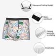 thumbnail image 3 of Fotbe Back To School Calzoncillos Tipo Boxer con Bolsa de Soporte Total para Hombre, X-Temp Fresco, Transpirable y de Secado Rápido-Medium, 3 of 5