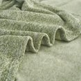 thumbnail image 5 of JML Knit Blanket King Size with 2 Shams Lightweight Fuzzy Jersey Blanket, 90"X108", Green, 5 of 7
