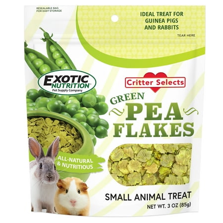 UPC: 0810012541534 | Exotic Nutrition Green Pea Flakes 3 oz.
