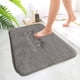 thumbnail image 2 of ¡Oferta! Tapete de baño grueso de espuma viscoelástica Tainini, antideslizante, superabsorbente, de secado rápido y lavable a máquina, color gris., 2 of 8