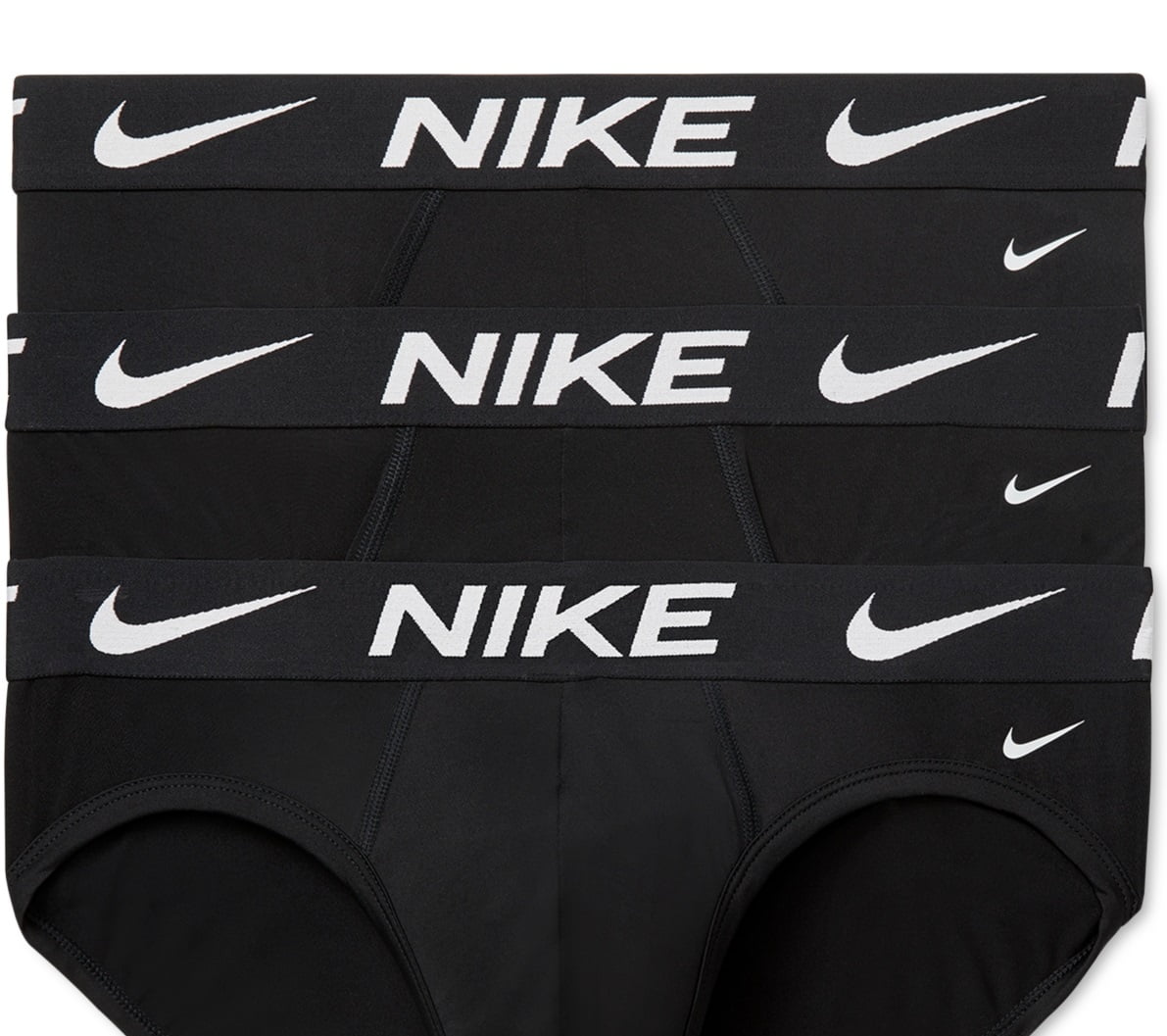 Nike Men's Essential Micro Hip Brief, Dri-FIT Technology, 3 Pack