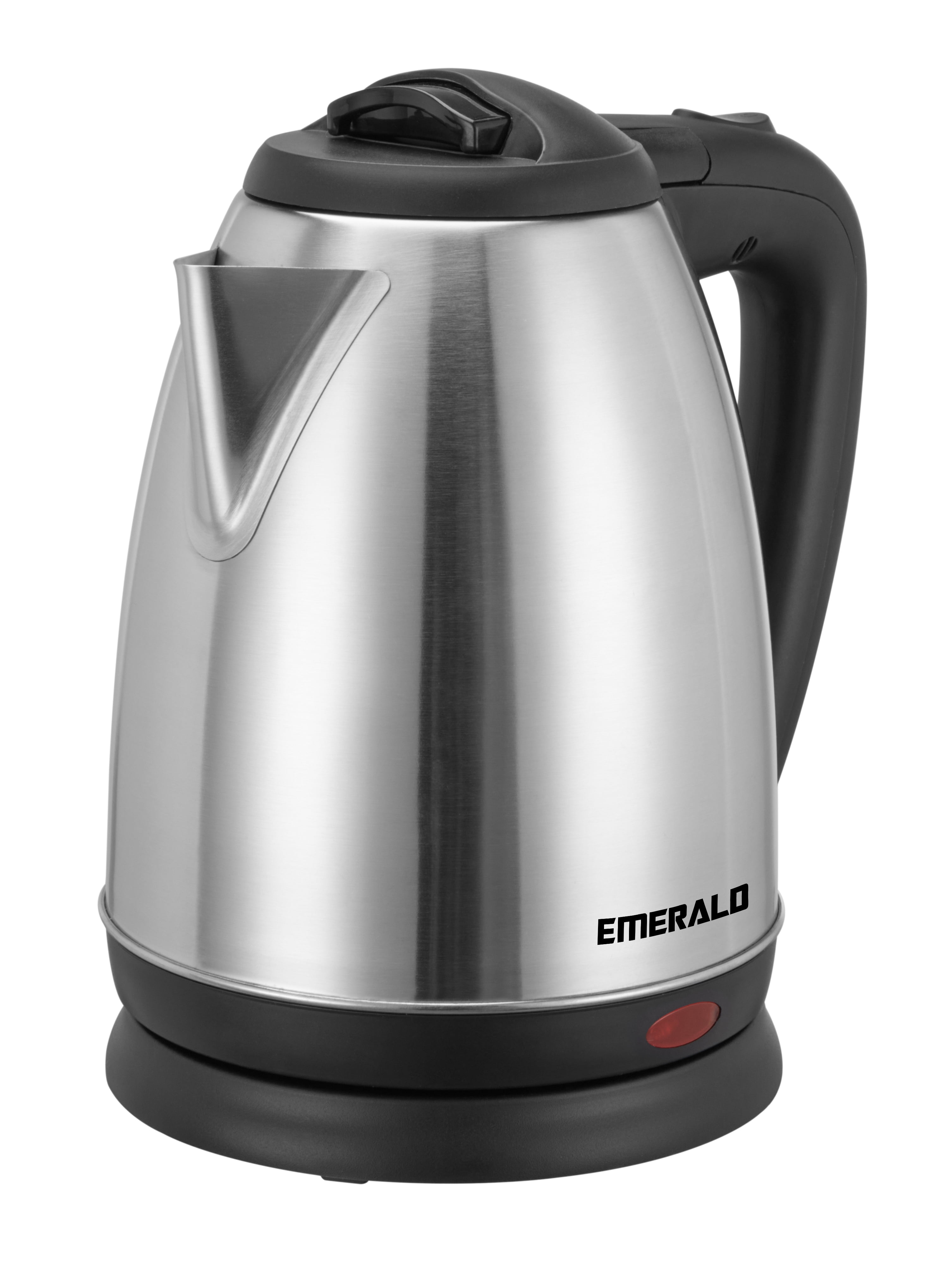 Emerald Stainless Steel Electric Kettle Water Boiler Heater Tea Kettle, 1.8 L, Silver