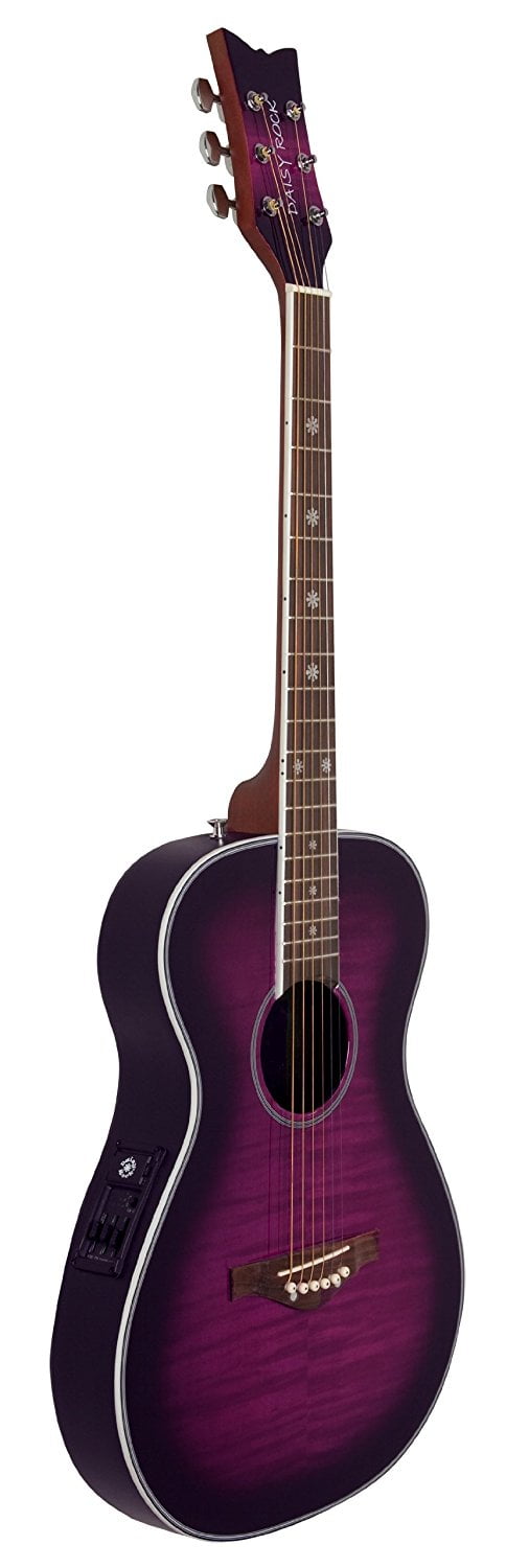 Rock Guitar Daisy Sparkle Pink Electric - | Acoustic Deep 0 Pixie