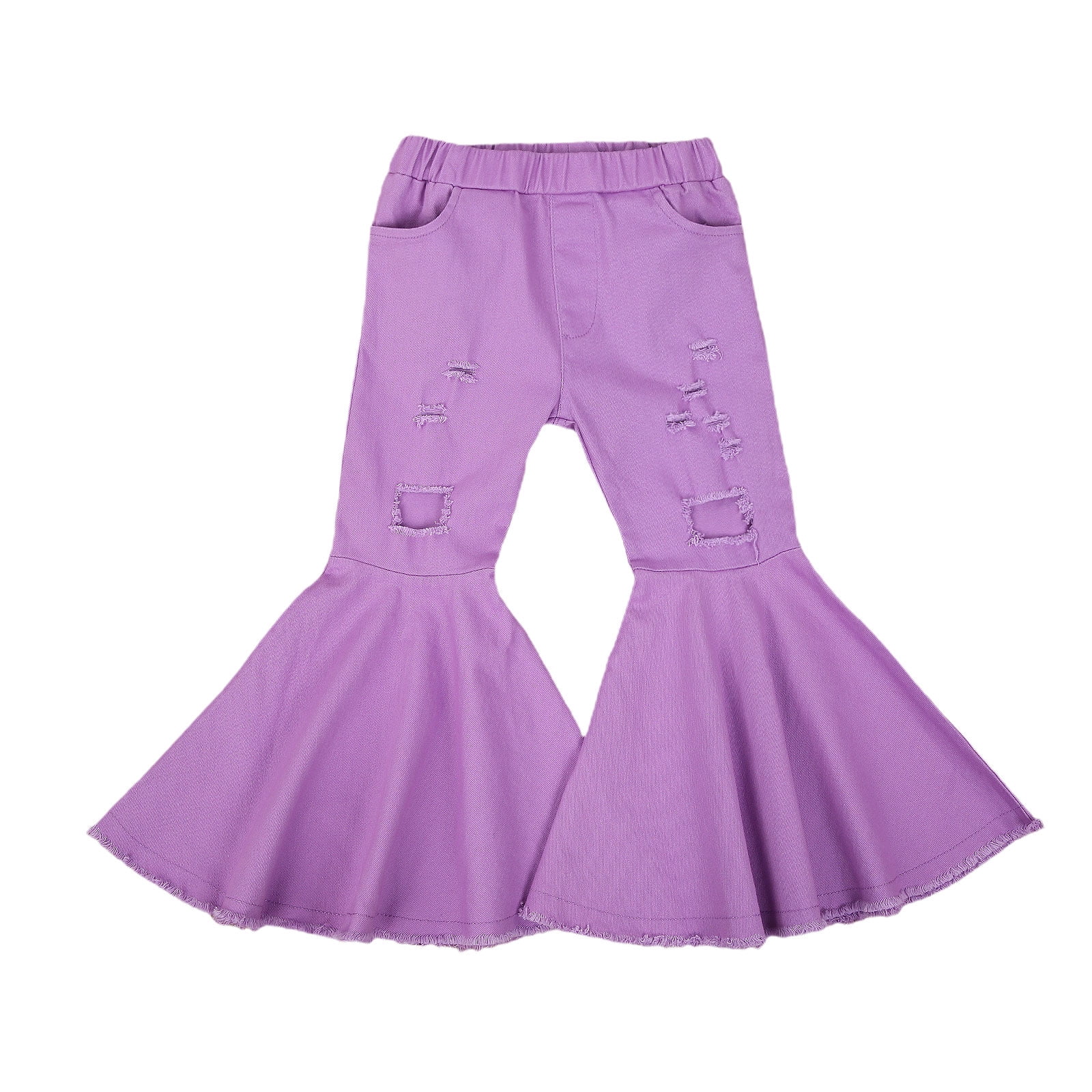 TheFound Toddler Baby Girls Flare Pants 