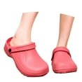 thumbnail image 3 of Mens Slippers,Non Chef Clogs Kitchen Work Shoes for Men Women Durable Comfort Footwear,Slippers for Men,Pink,10.5, 3 of 9
