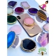 thumbnail image 4 of GENUINE Rose Quartz Crystal Cell Phone Grip Holder, 6 Style Options!, 4 of 10