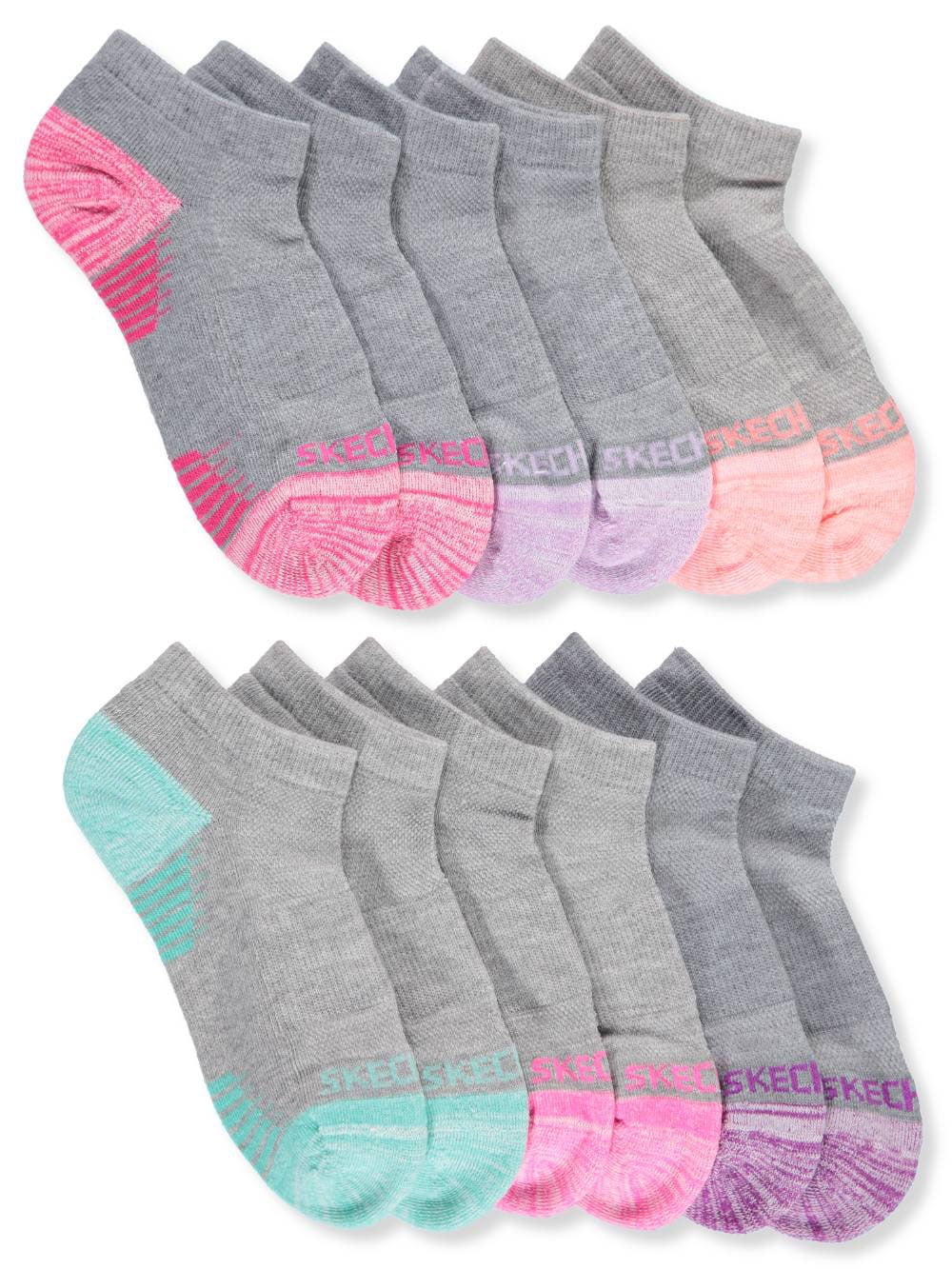 skechers girls socks