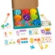 thumbnail image 5 of Juguete De Clasificación De Colores De Madera, Juego Educativo De Cuentas Con Clip Para Regalos, Estilo A Para Niños, 5 of 8