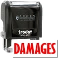thumbnail image 1 of Self-Inking Damages Stamp, Trodat Printy 4911, Press and Print Stamping, Impression Size 5/8" x 1-1/2", Up to 10,000 Impressions - Red Ink, 1 of 10